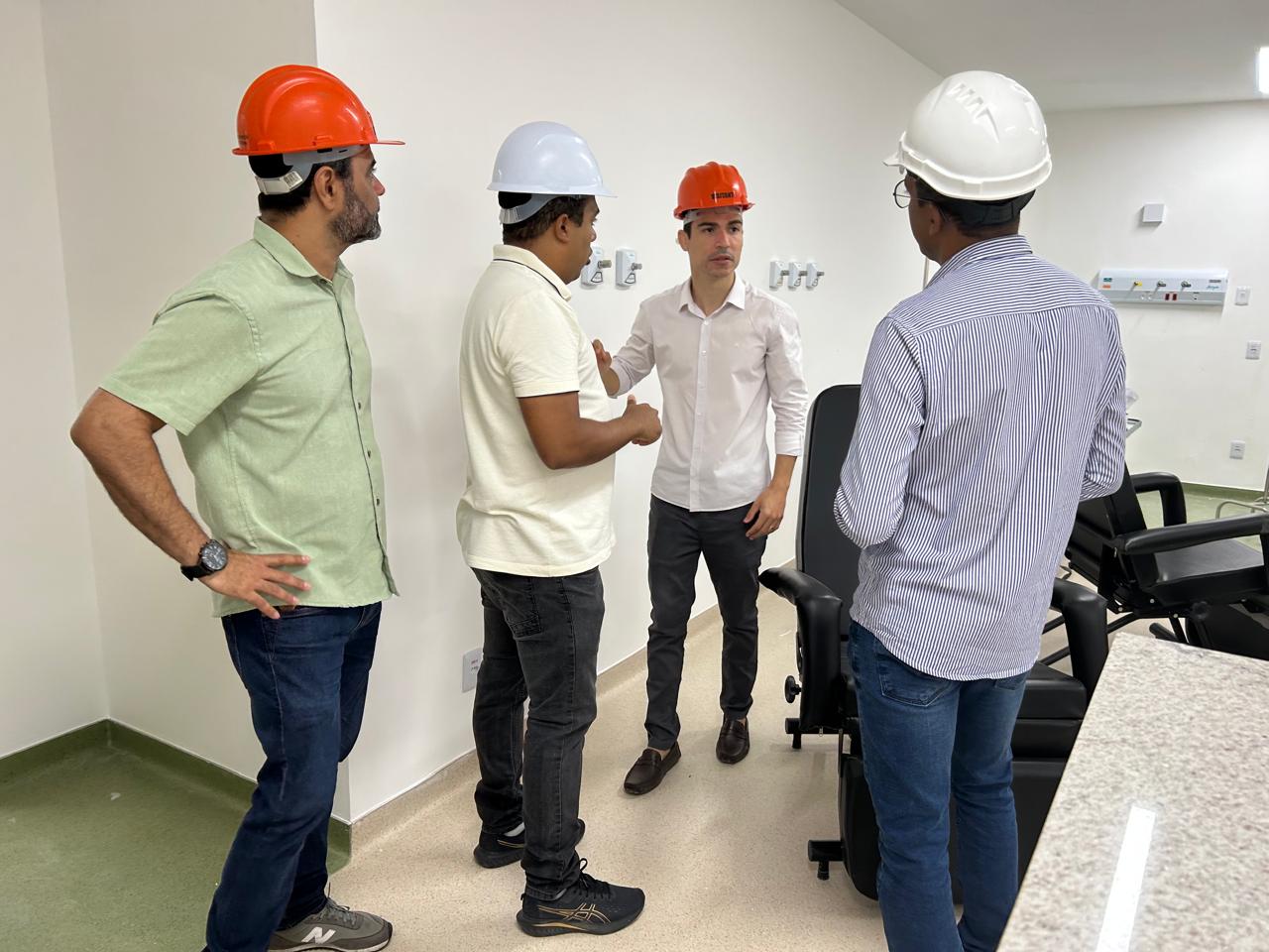 Diretor-presidente da FASI faz visita técnica para definir o fluxo de atendimento do novo Hospital de Base