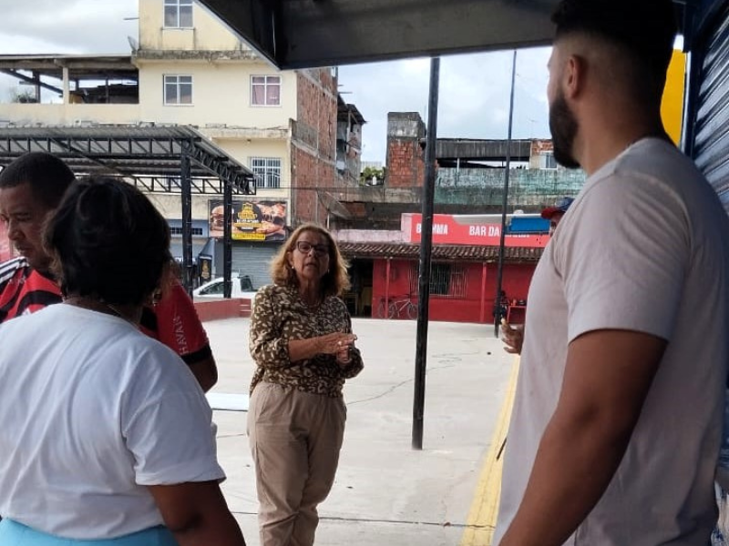 Prefeitura de Itabuna fez vistoria técnica para a finalização das obras da Praça do Lomanto