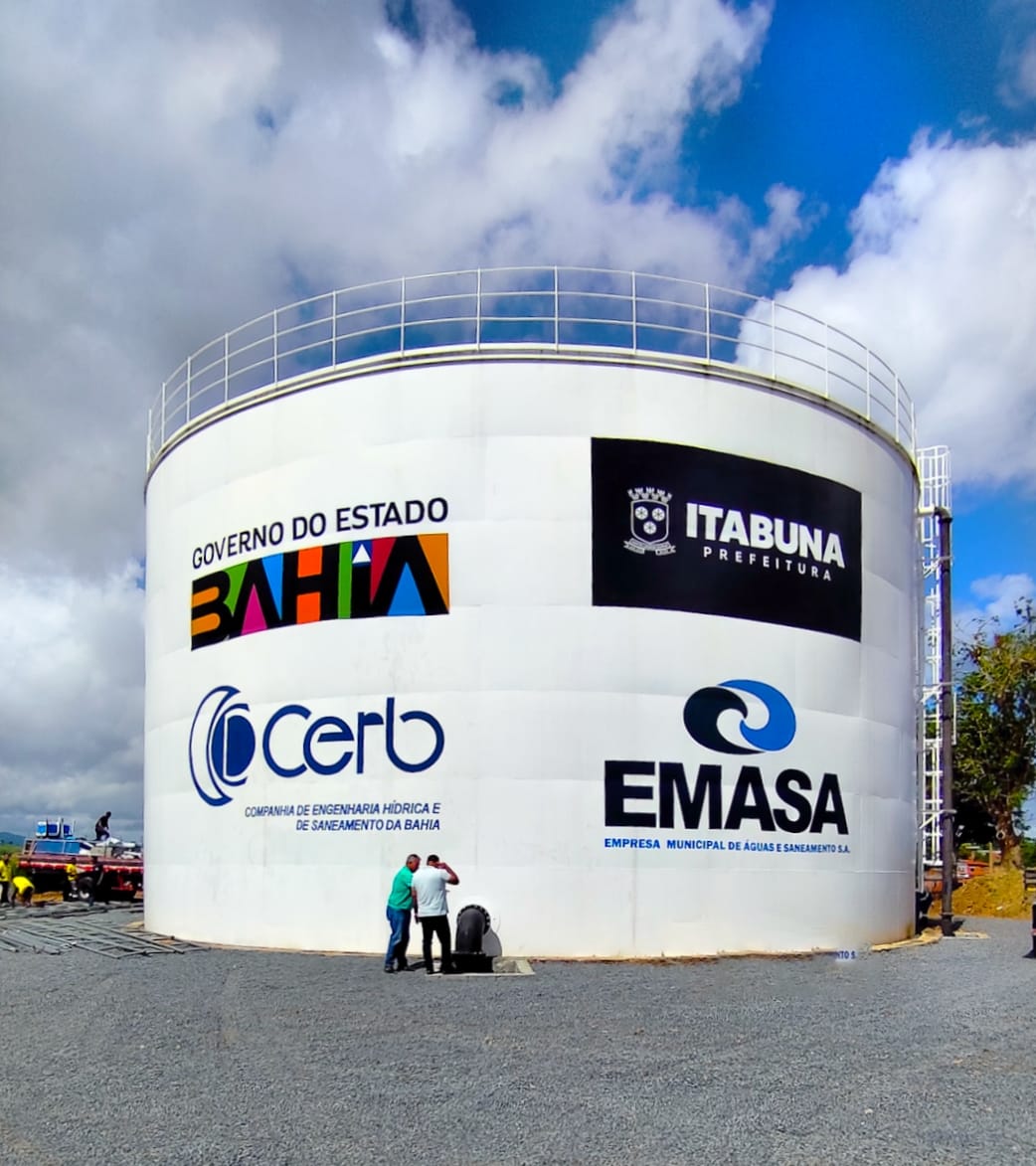 Prefeitura de Itabuna e EMASA inauguram reservatórios do Projeto Mais Água