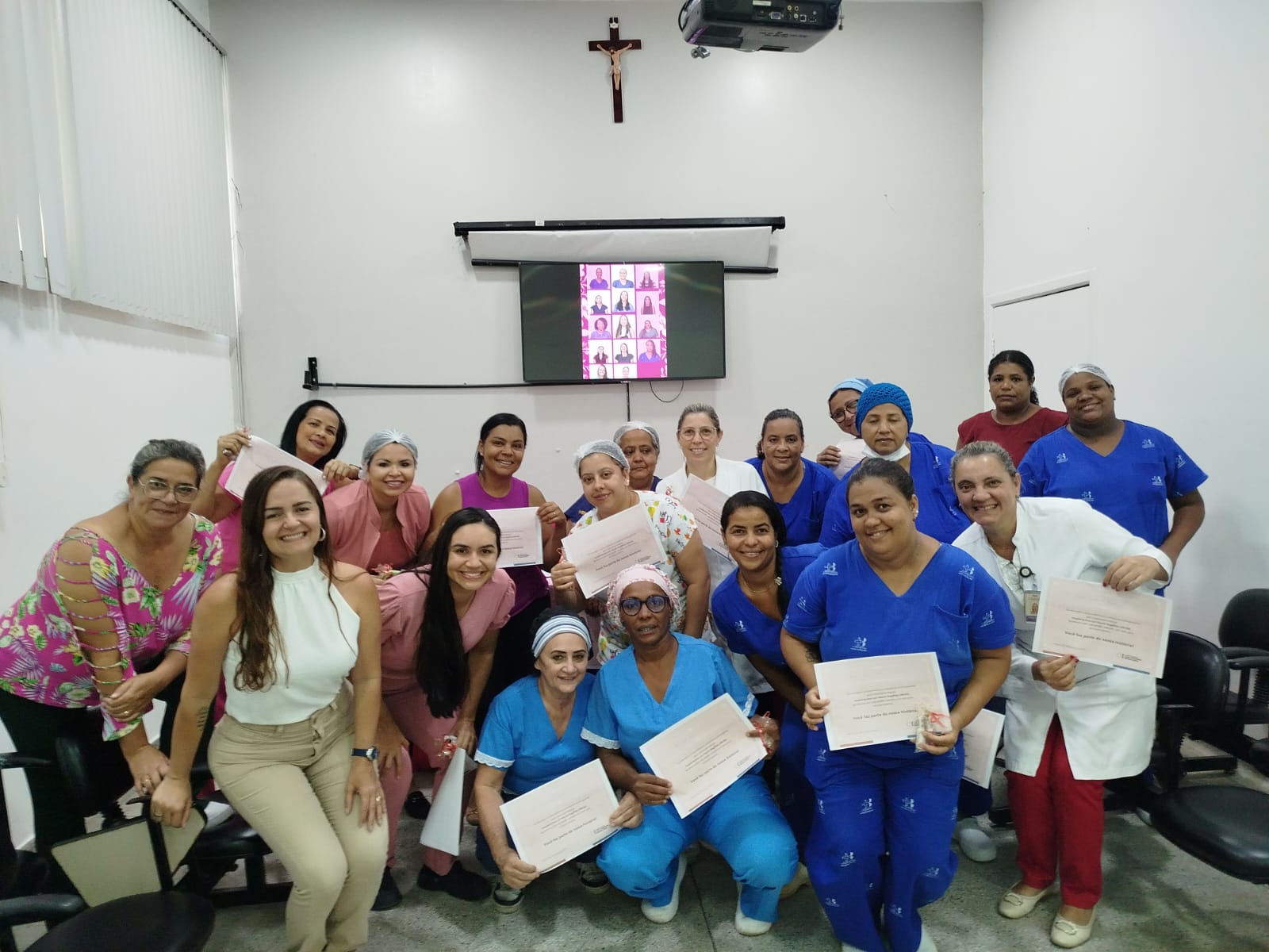 Mulheres são maioria e representam mais de 70% do quadro de colaboradores do Hospital de Base