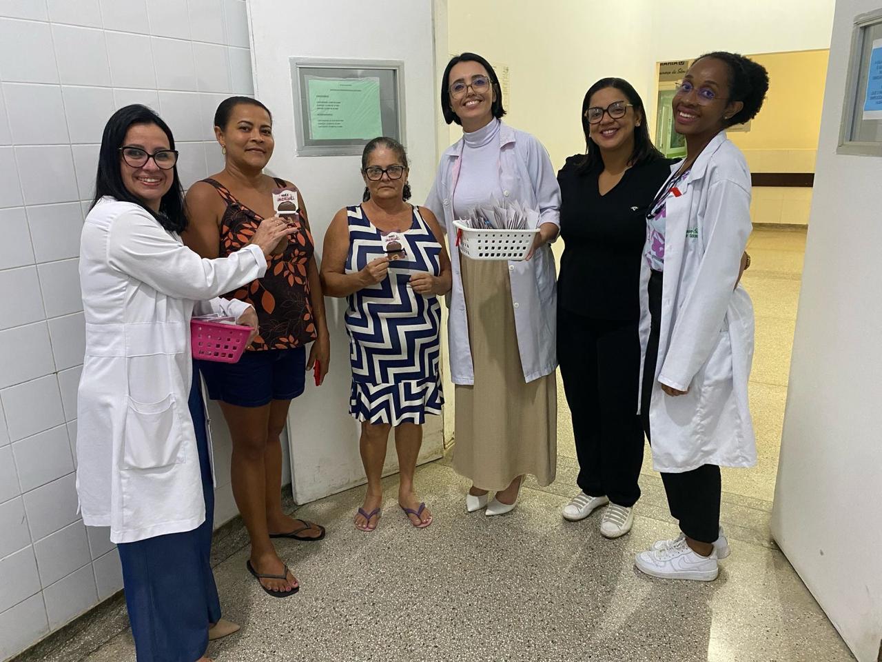 Dia da Mulher no Hospital de Base de Itabuna marcado por homenagens, dança, almoço e sorteio de brindes