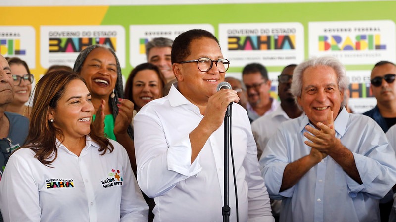 Prefeito Augusto Castro agradece ao governador Jerônimo Rodrigues a entrega da 2ª etapa do Novo Hospital São Lucas