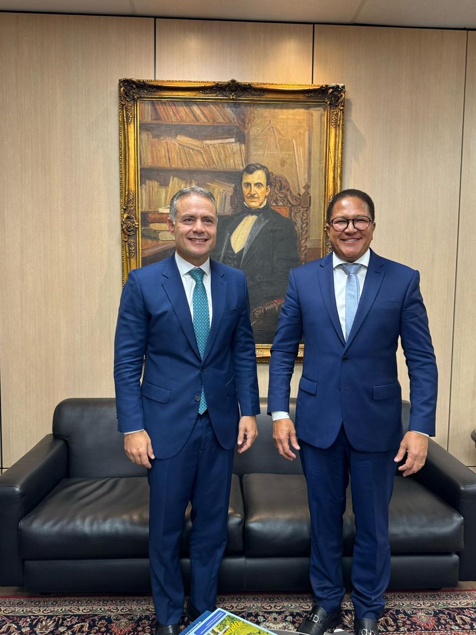 Prefeito Augusto Castro tem audiência com ministro Renan Filho em Brasília que garante avanço na duplicação da BR-415 em Itabuna