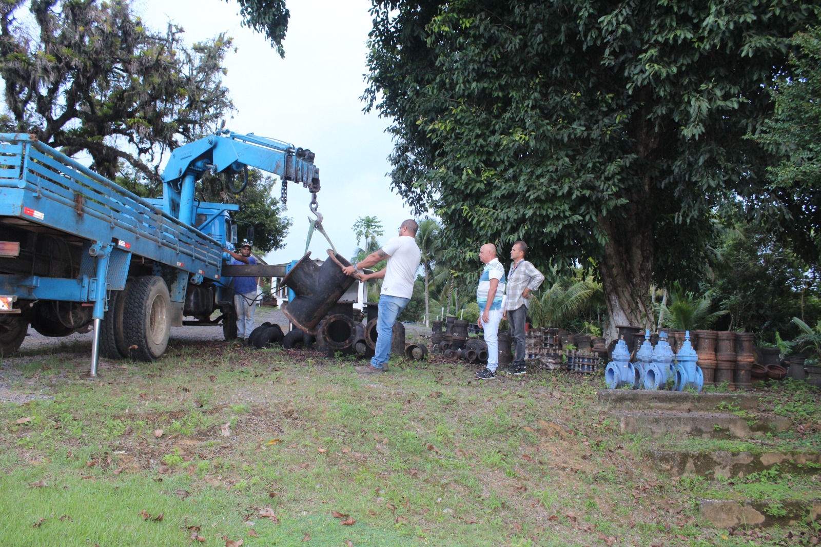 EMASA devolve a EMBASA equipamentos utilizados no Mais Água para a Cidade