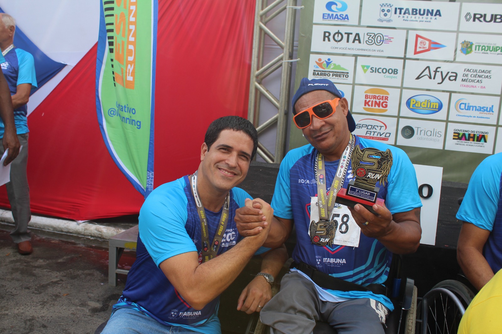 EMASA marca presença na Corrida de Rua Guardião Run do 15º BPM que reuniu 850 atletas