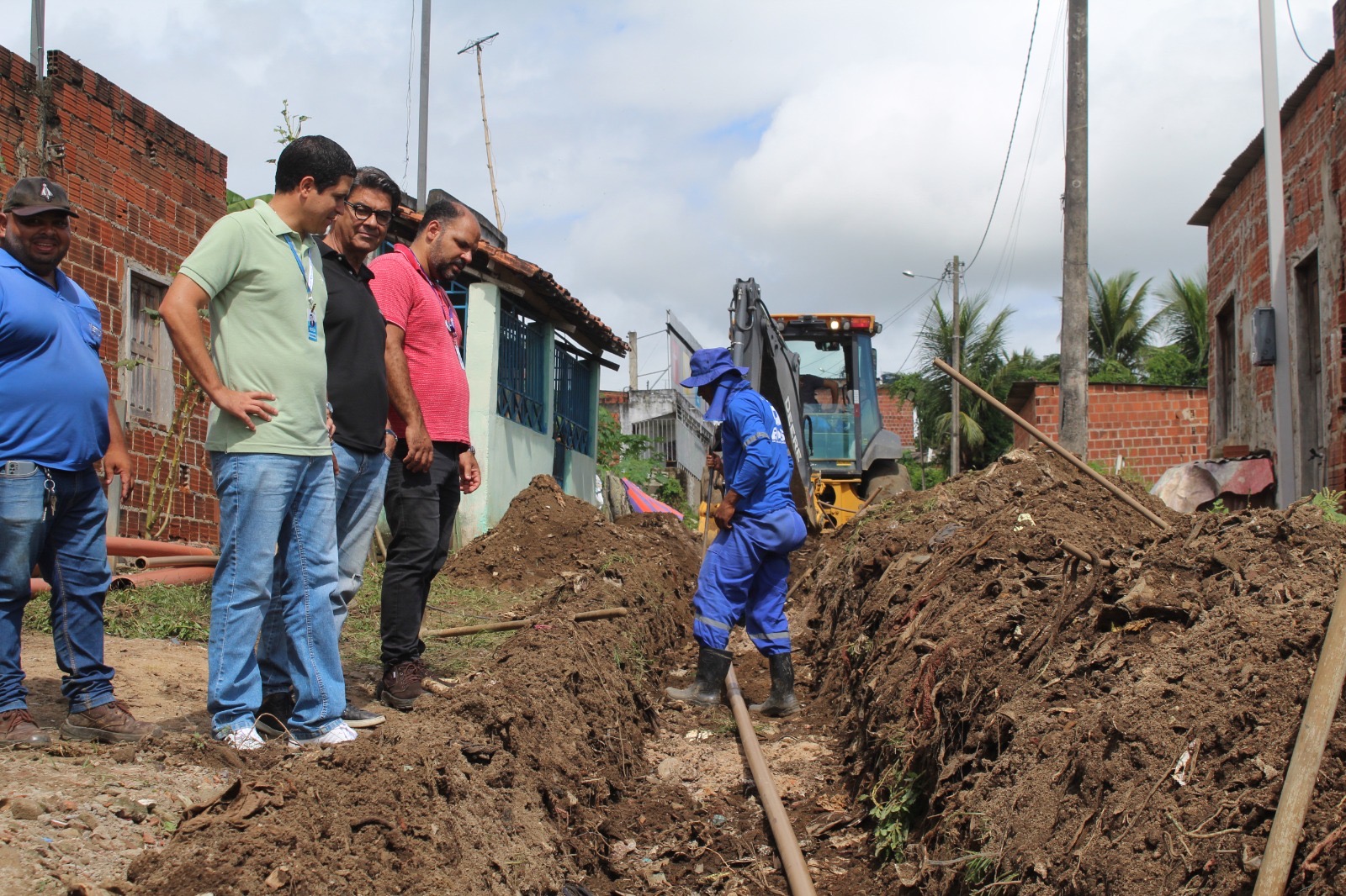 EMASA expande as redes de água e esgotamento sanitário no Nova Esperança