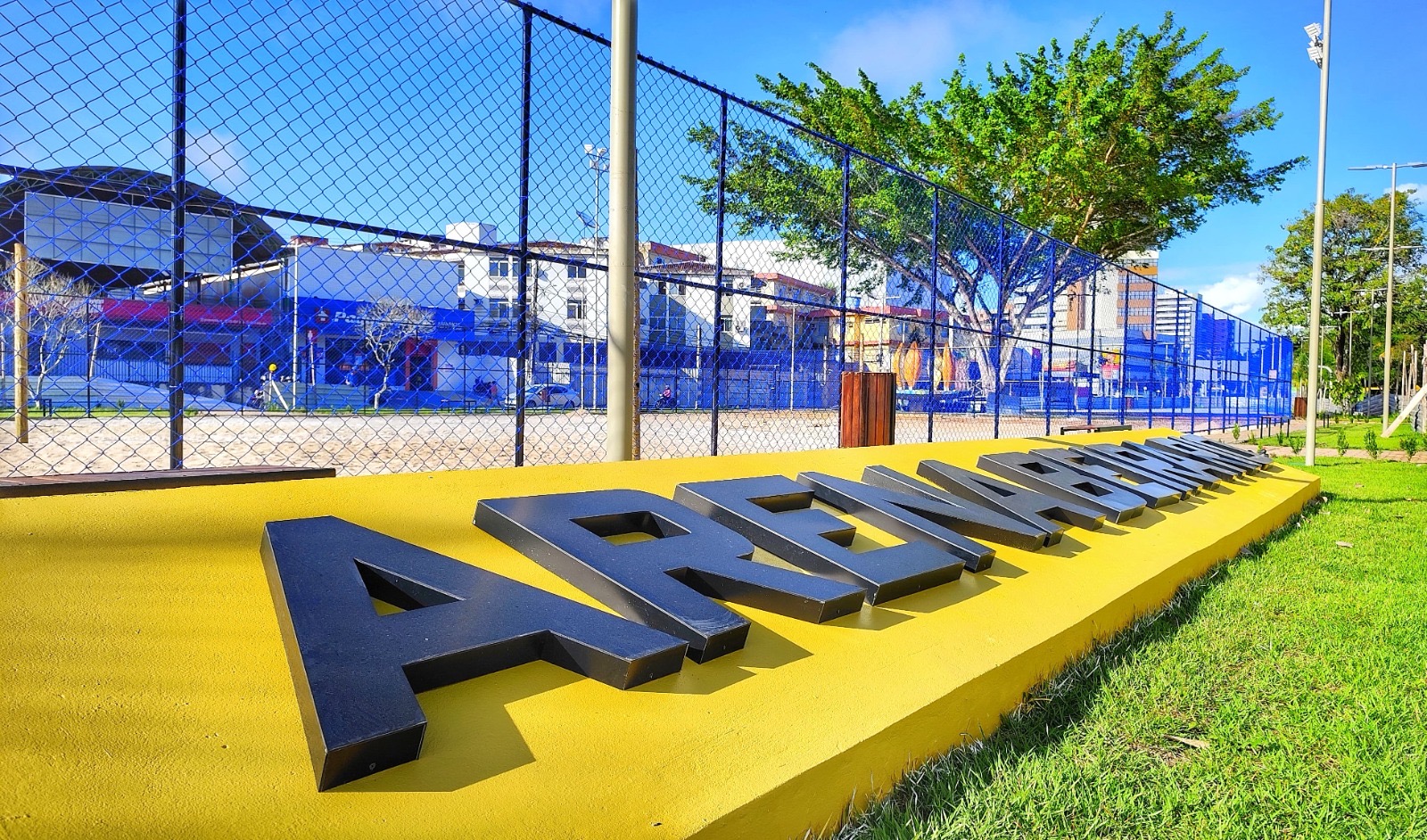 Prefeito Augusto Castro entrega a Arena Beira-Rio com festa e a realização da etapa Itabuna o 5º Circuito Regional Sanport de Futevôlei