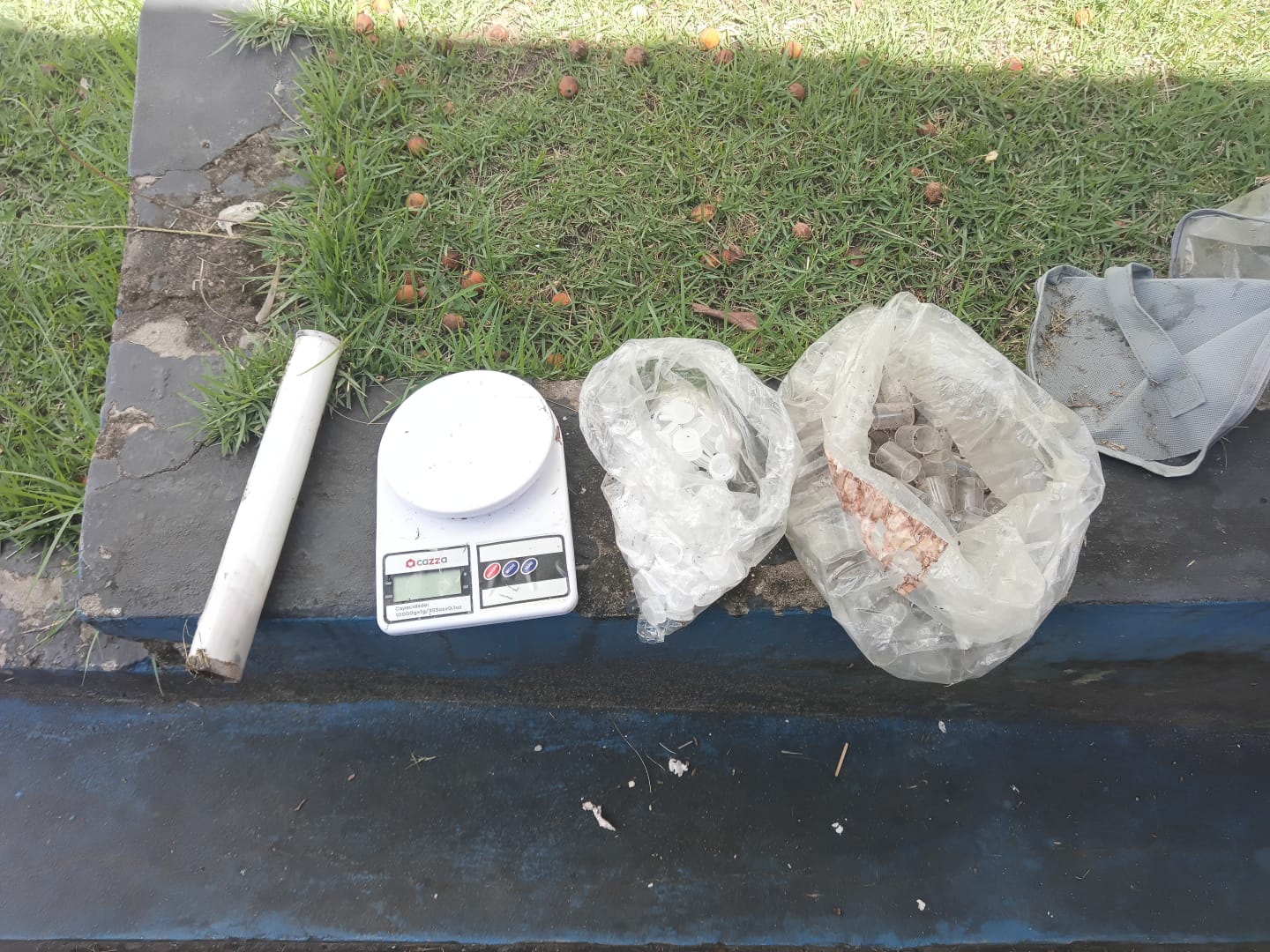 ROMU da Guarda Civil Municipal de Itabuna apreende grande quantidade de drogas em tonel no São Pedro