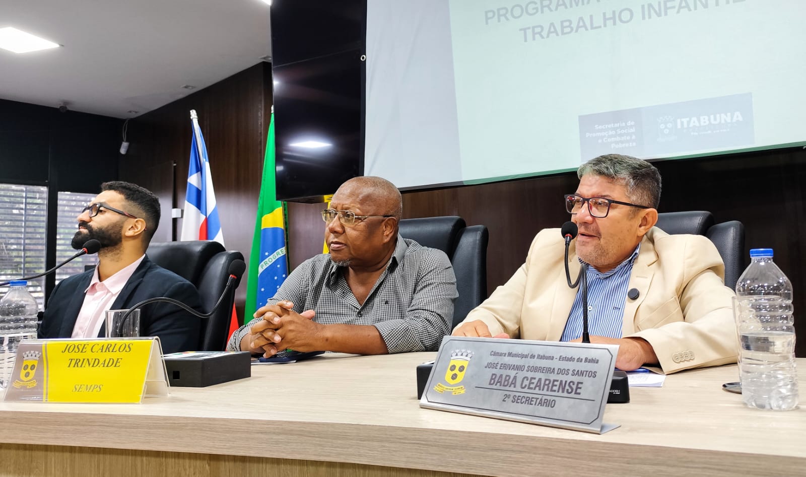 Prefeitura de Itabunas pede a cooperação da sociedade contra o trabalho infantil em audiência