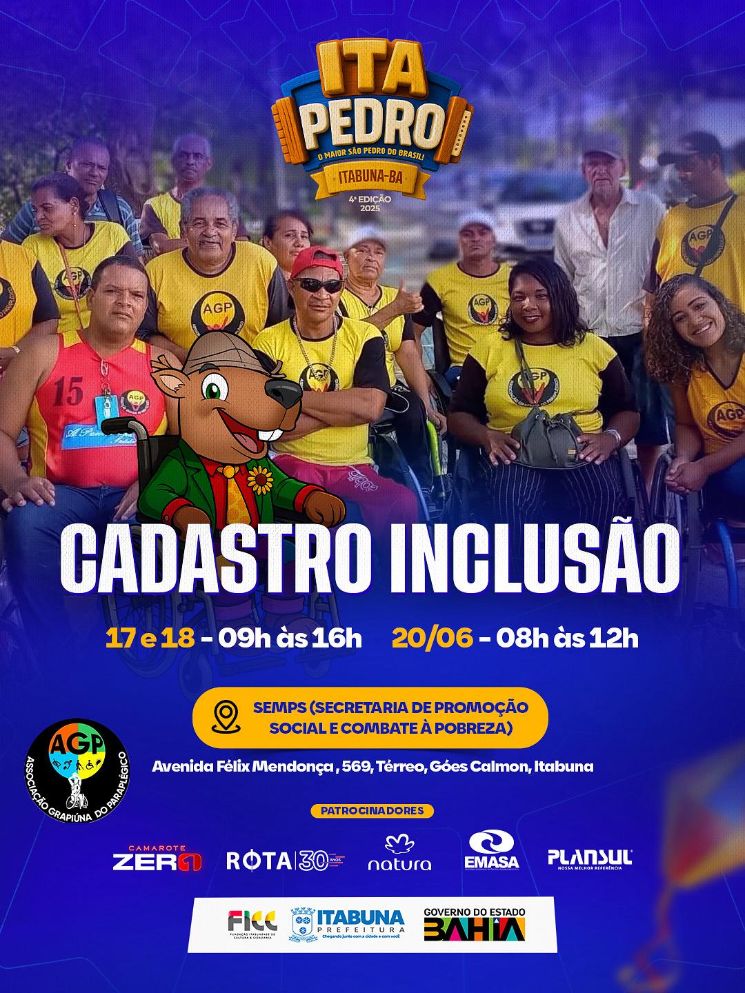 Prefeitura de Itabuna dá show de acessibilidade e garante inclusão no ItaPedro 2025