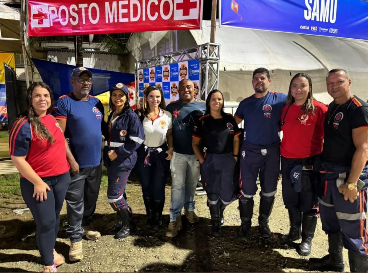 Base SAMU-192 operou em clima de tranquilidade nos quatro dias do Ita Pedro