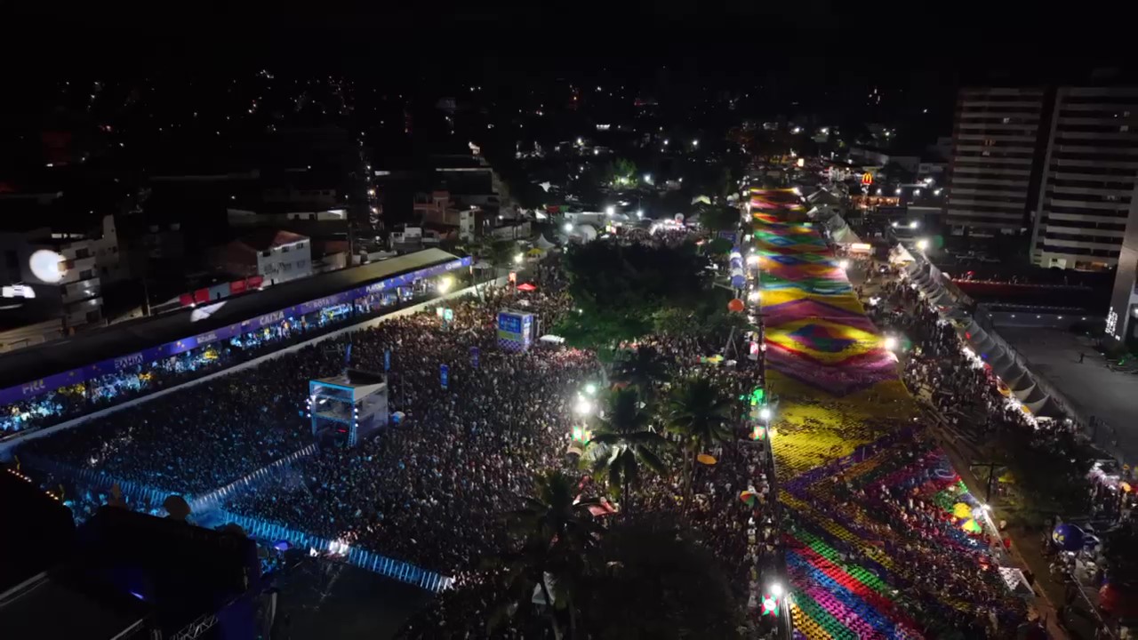 Polícia Militar estima público da primeira noite do Ita Pedro - 2025 em 75 mil pessoas