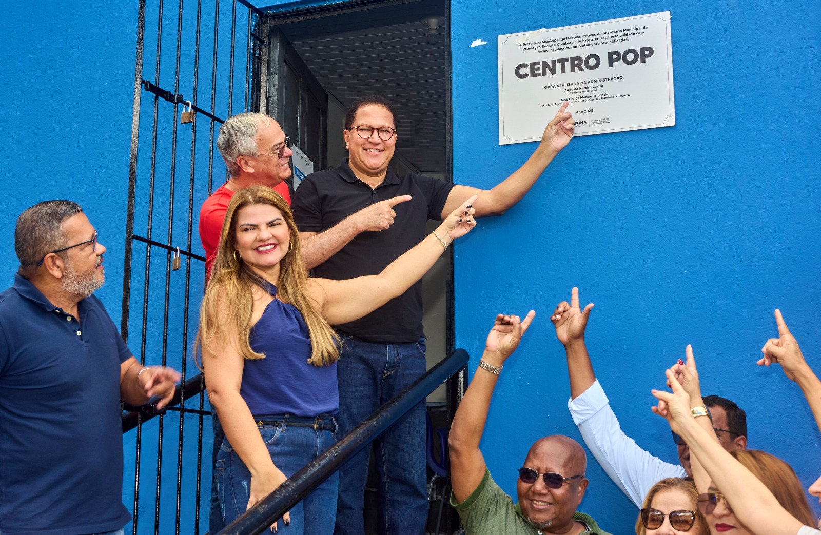 Prefeito Augusto Castro entrega reforma das instalações do Centro Pop e do Instituto de Educação Infantil Lúcia Oliveira
