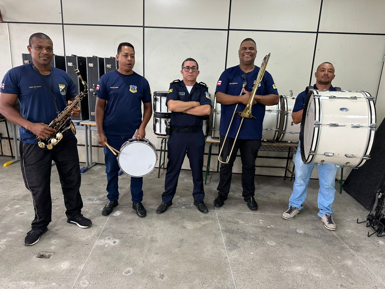 Banda da Guarda Civil Municipal de Itabuna terá aulas de música instrumental para filhos dos GCMs