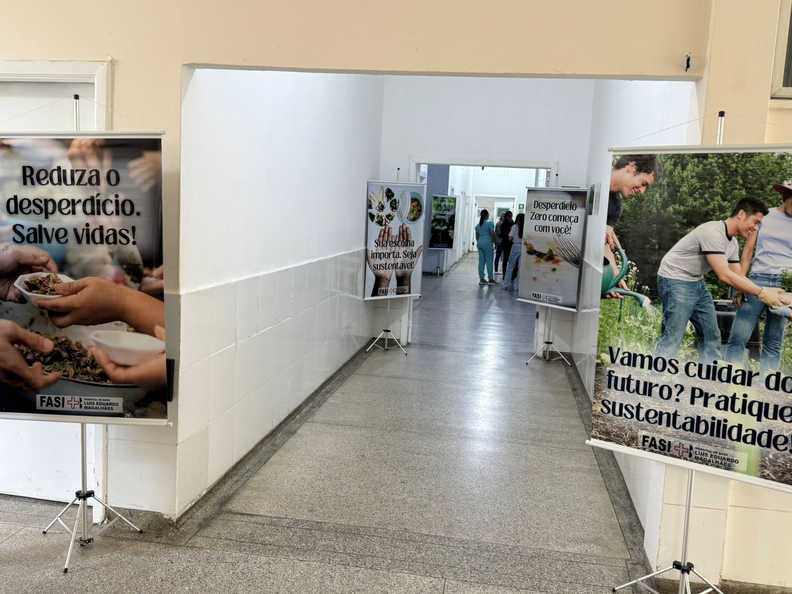 Hospital de Base de Itabuna promove ação de conscientização sobre sustentabilidade alimentar