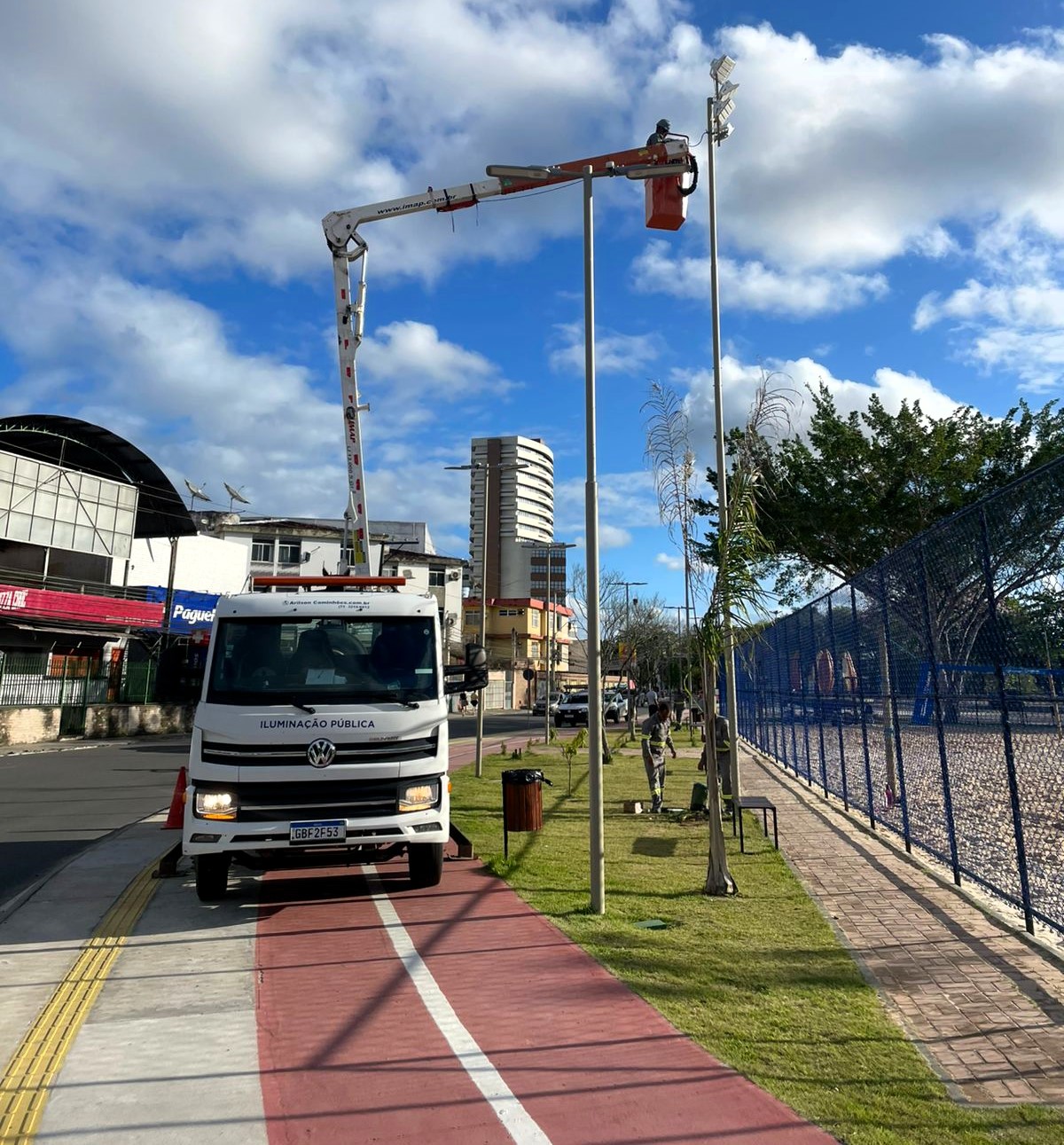 Prefeitura de Itabuna restabelece sistema de iluminação da Arena Beira-Rio depois da tentativa de furto de cabos elétricos