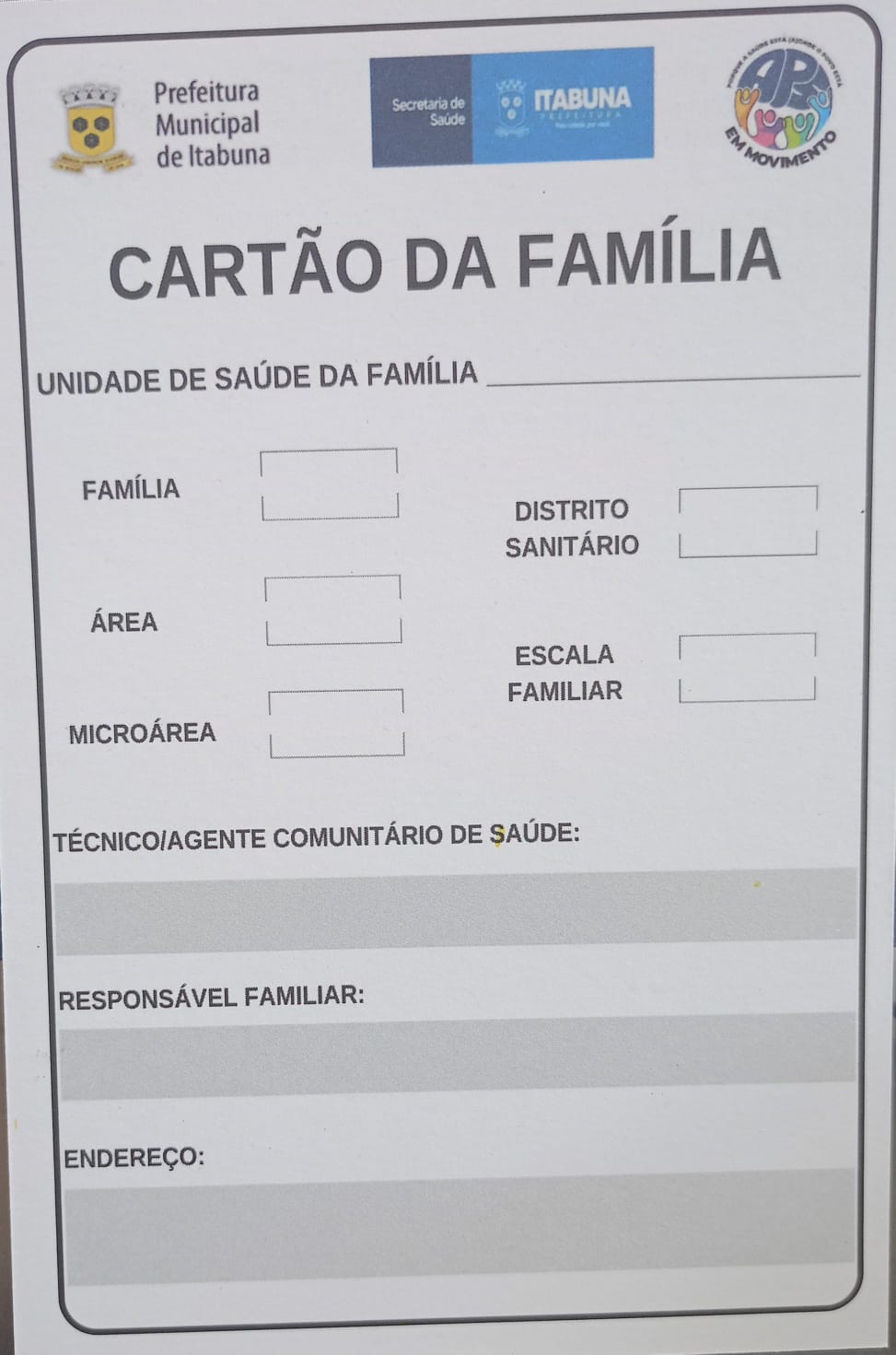 Itabuna implanta Cartão Família na Rede Pública de Saúde e adere à unificação do CPF no Cartão do SUS
