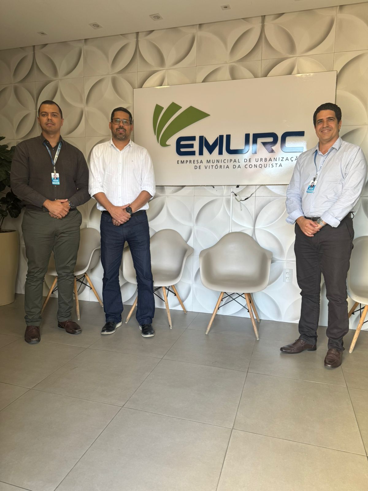 Diretores da EMASA conhecem a EMURC de Vitória da Conquista