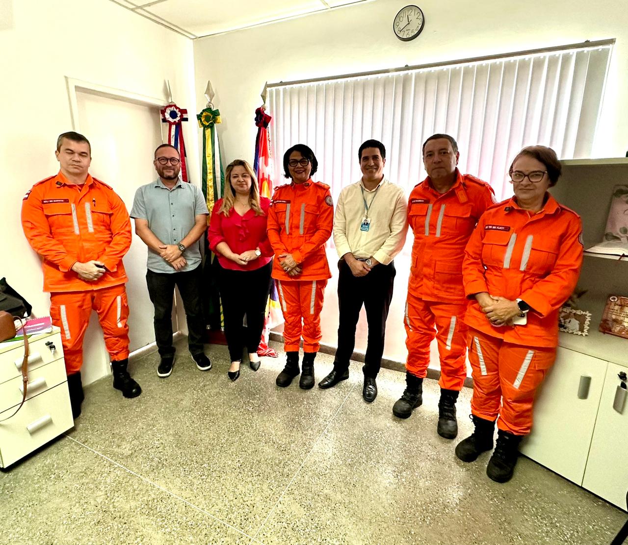 EMASA reforça parceria institucional em visita ao 4º Batalhão de Bombeiros Militar em Itabuna