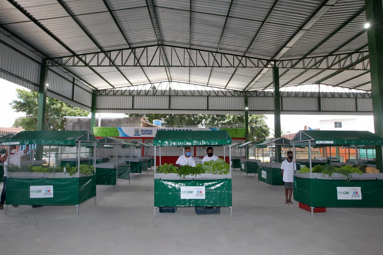 Itabuna recebe 80 barracas padronizadas para fortalecer a agricultura familiar