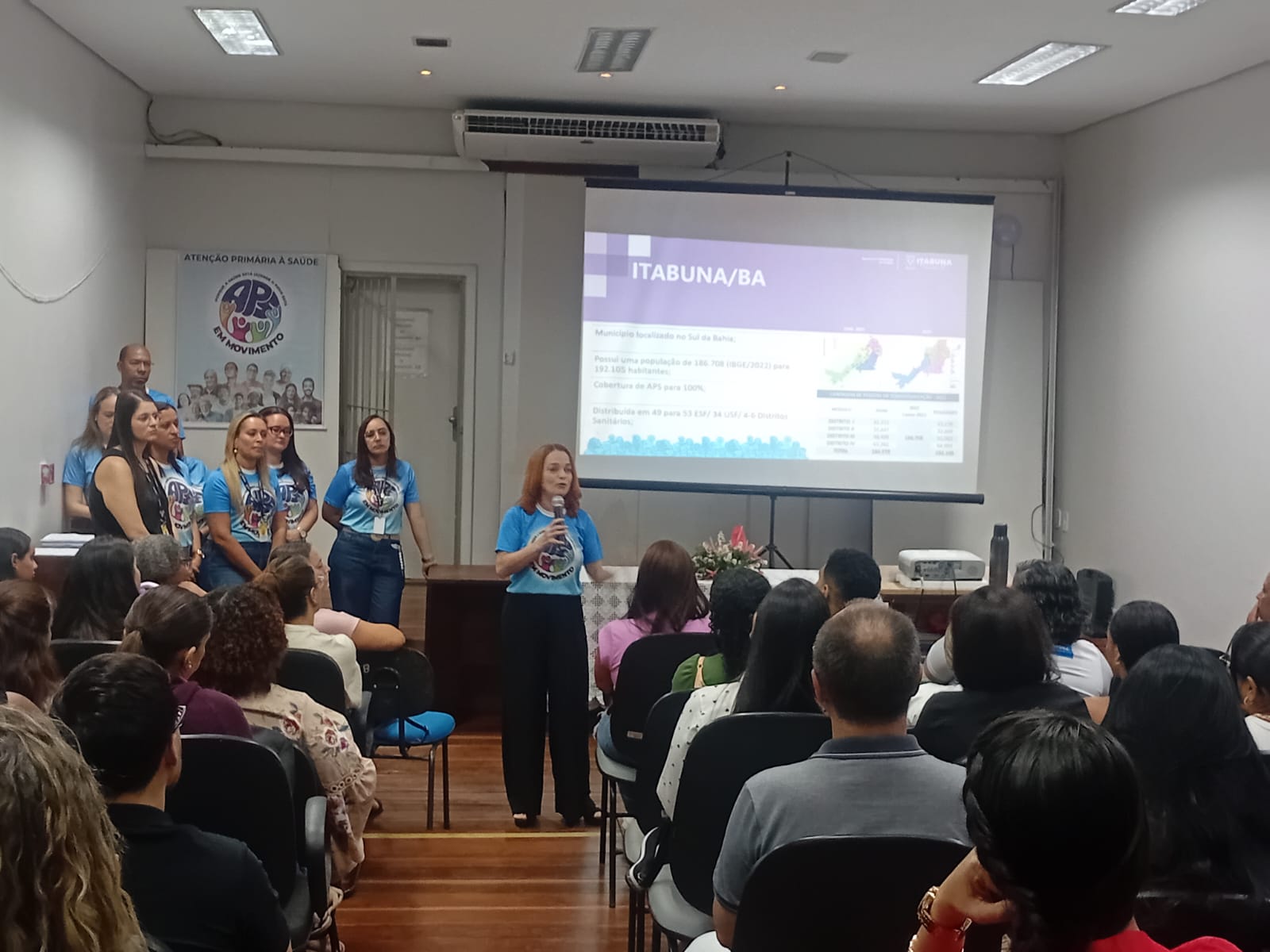 Secretaria Municipal de Saúde de Itabuna celebra a chegada de 200 novos servidores