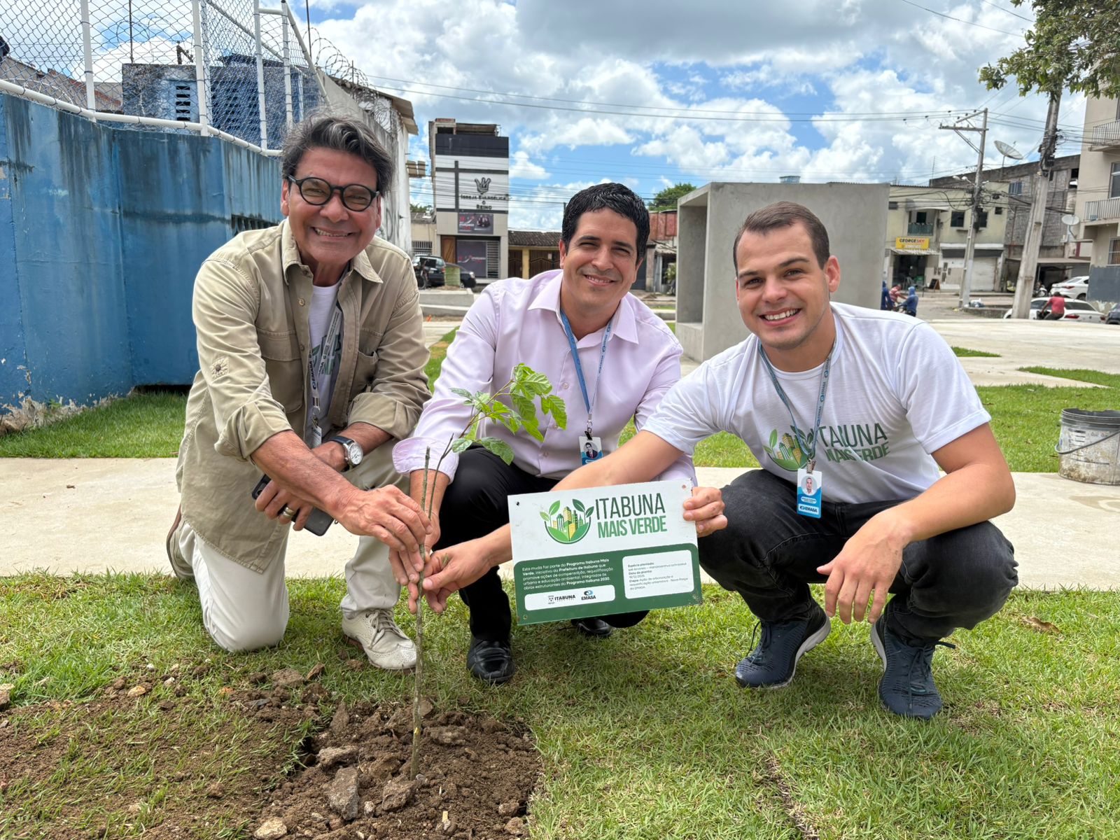 Parceria entre EMASA e Prefeitura fortalece arborização urbana com o Programa Itabuna Mais Verde