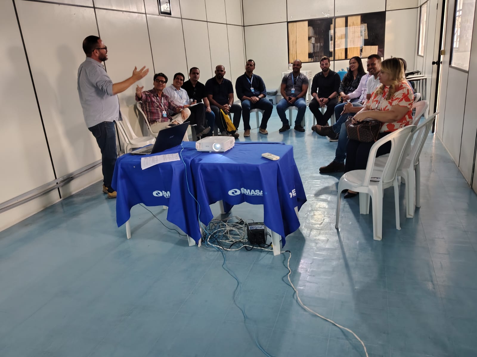 EMASA discute ações para garantir o abastecimento de água durante o verão