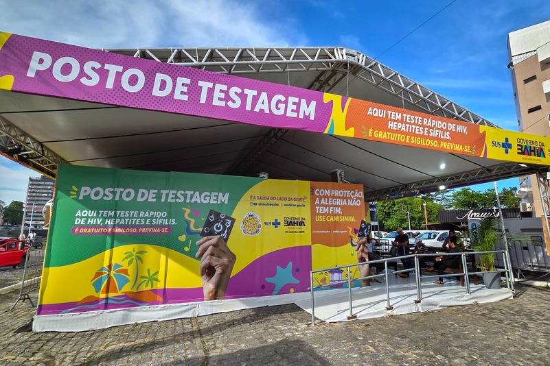 Programa Fique Sabendo da SESAB fez ampla testagem das ISTs durante o Carnaval Antecipado de Itabuna