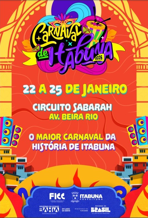 Prefeitura de Itabuna faz cadastramento online de vendedores ambulantes para o Carnaval Antecipado 2026