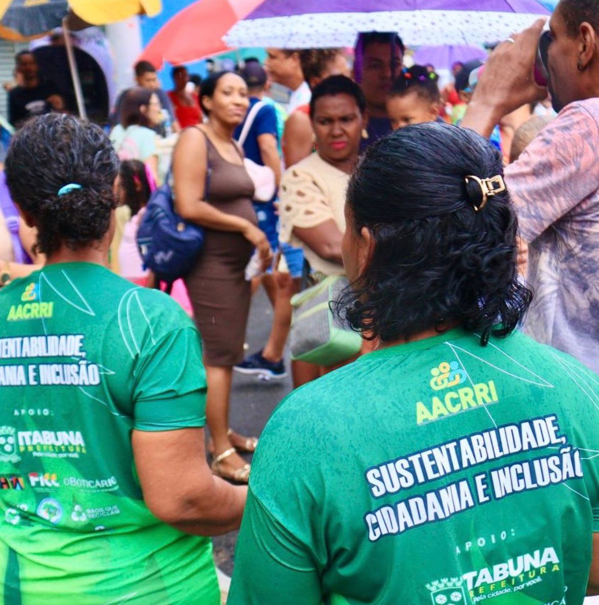 AACRRI promove ações de sustentabilidade na Lavagem do Beco do Fuxico