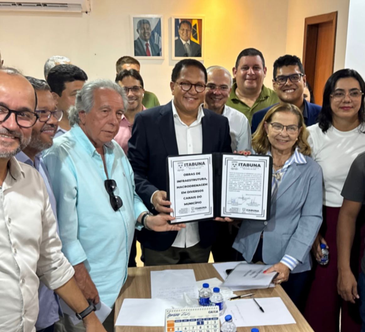 Prefeito Augusto Castro assina Termo de Compromisso para obras de infraestrutura e macrodrenagem com investimentos do Novo PAC