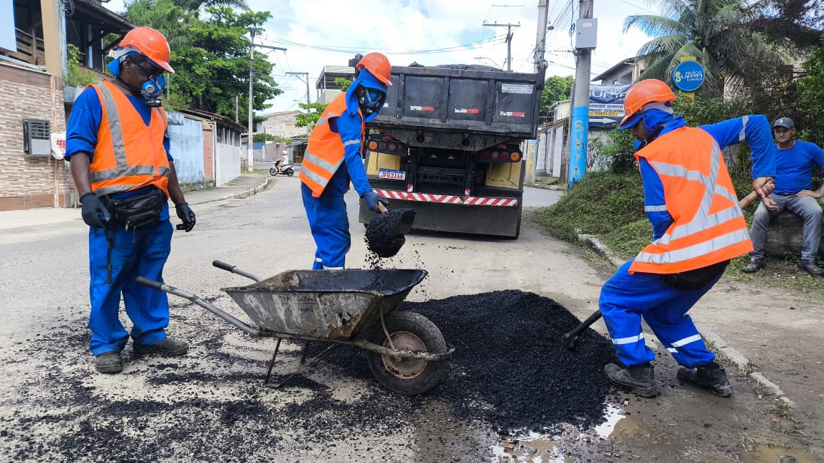 Prefeitura de Itabuna retoma Operação Tapa Buracos para recuperar a malha viária urbana