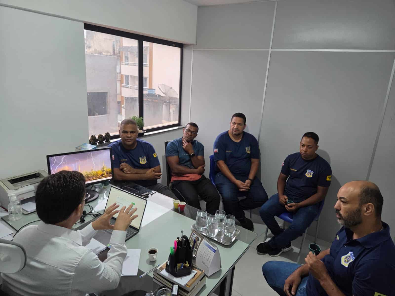 Cultura, Civismo e Segurança: Banda da Guarda Municipal ganha protagonismo em agenda estratégica da SESOP