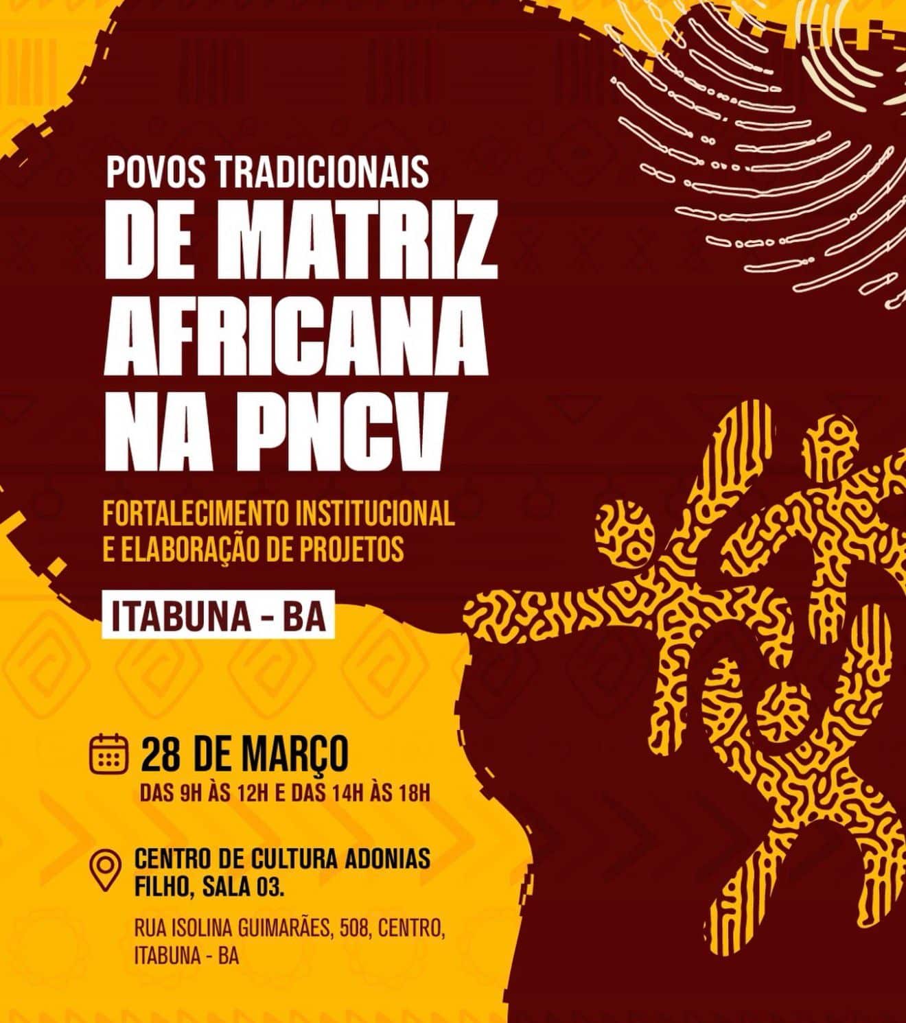 Itabuna recebe oficina gratuita de formação para elaboração de projetos culturais