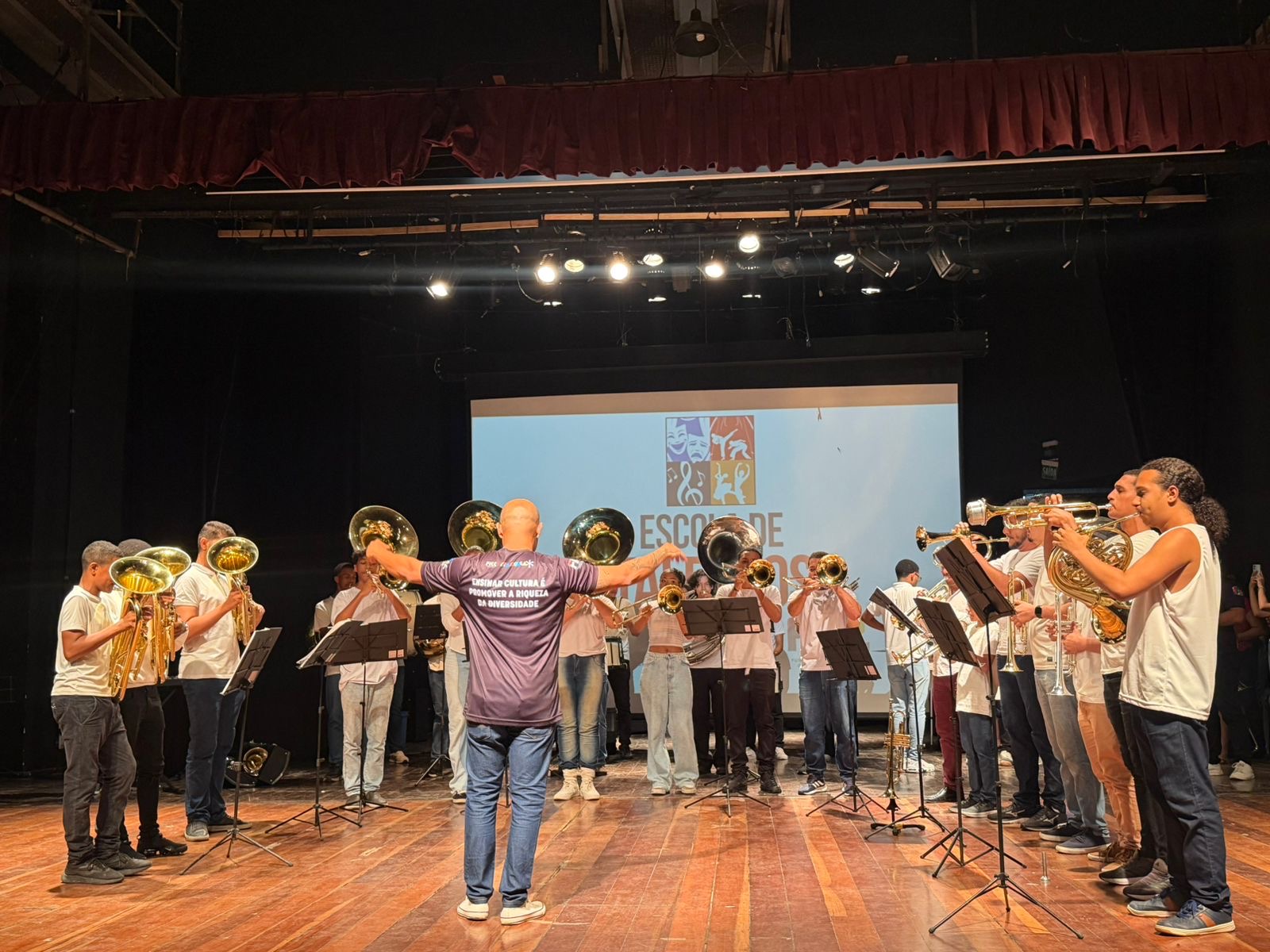 Prefeitura de Itabuna e FICC realizam 4ª edição da Aula Compartilhada da Escola de Talentos com lotação máxima no Centro de Cultura