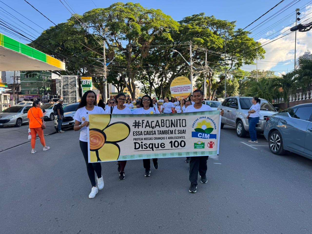 Caminhada do 18 de maio atrai uma multidão em Itabuna no combate à exploração sexual infantil