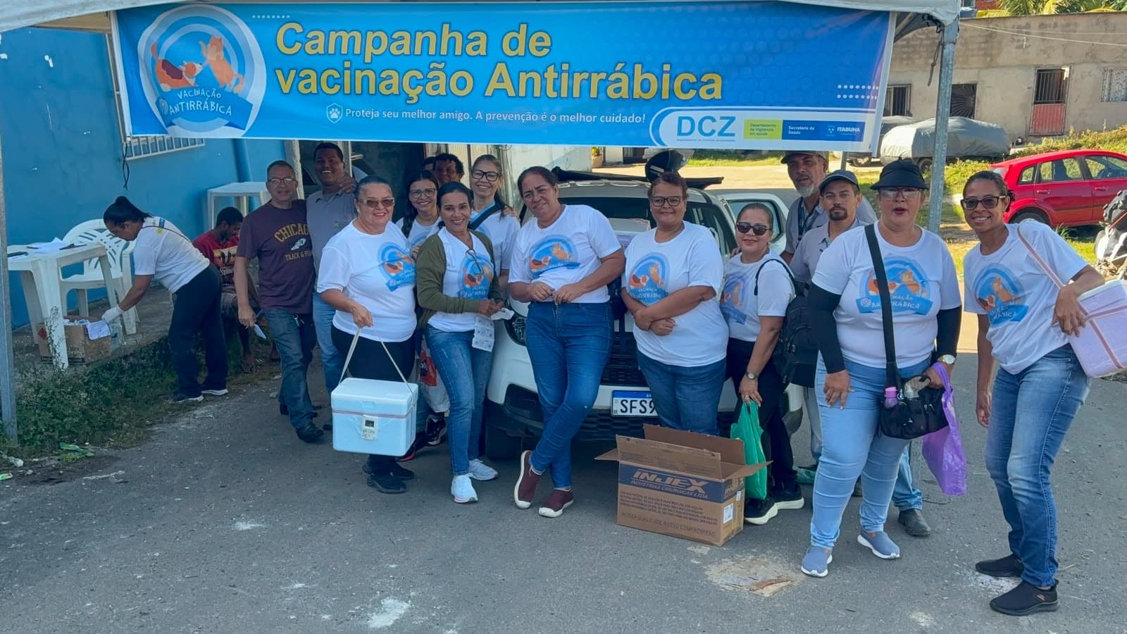 Vacinação Antirrábica chega ao Bairro Nova Califórnia e residencial Jardim América I e II